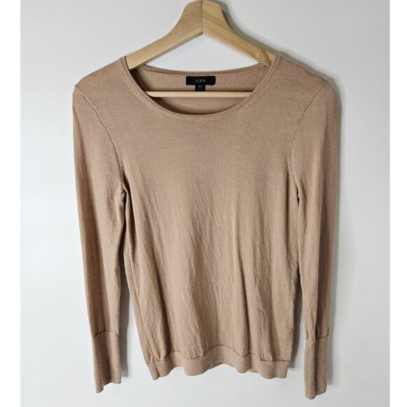 J. Crew Long Sleeve Lightweight 100% Merino Wool Pullover Sweater Xsmall - Picture 1 of 6